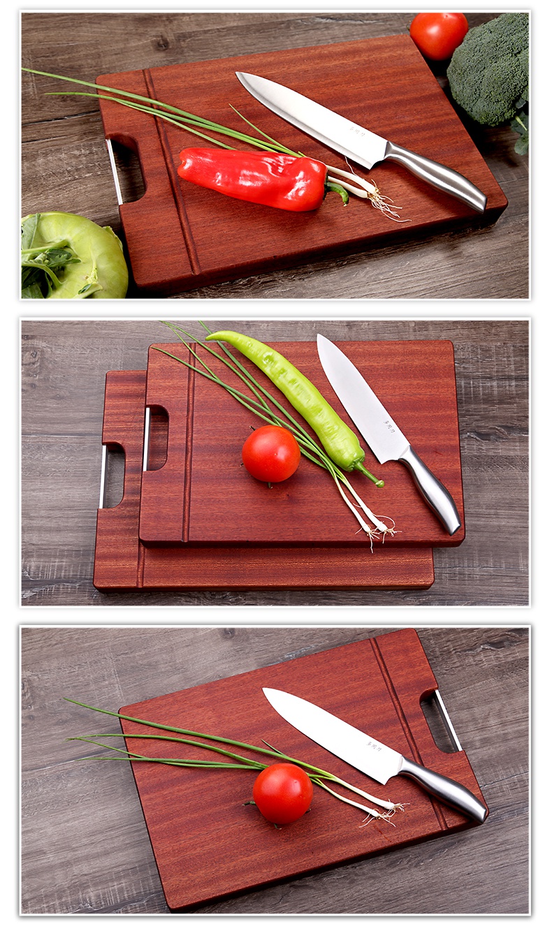 蔷薇木砧板樱桃木实木整木菜板切菜板家用厨房切菜40283厚度