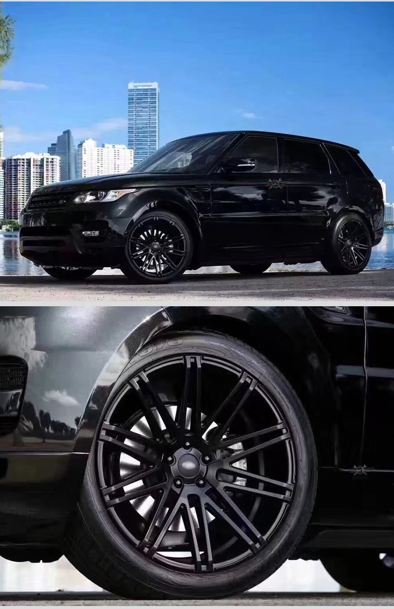 适用于路虎发现45神行揽胜运动行政版星脉极光卫士悬浮锻造2122寸轮毂