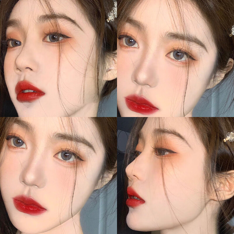 卡乐芙自然美瞳蓝色混血美瞳半年抛隐形眼镜旗舰新品日抛年抛月抛卡乐