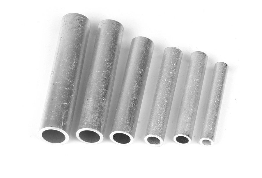 万特弗 通孔铝连接管对接管中间接头接线端子直通铝管铝鼻子 gl-185mm