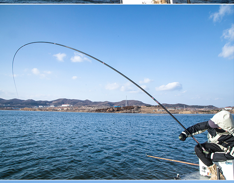 名倫浪尖赤刃螺紋鋼騰蛇魚竿十大輕硬釣魚竿28調鯽鯉魚竿手竿臺釣竿大