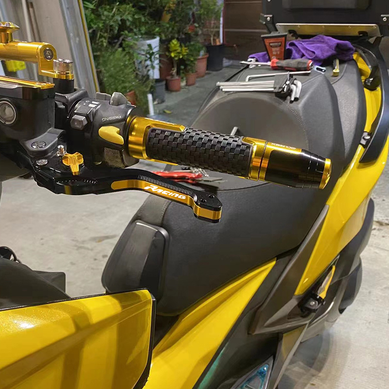 22年新款光阳雷霆王racing180/150 改装带驻车功能刹车牛角 手柄拉杆