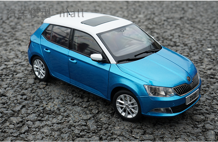 斯柯达汽车模型 1:18 上海大众 斯柯达 全新晶锐 new fabia 晶锐 合金