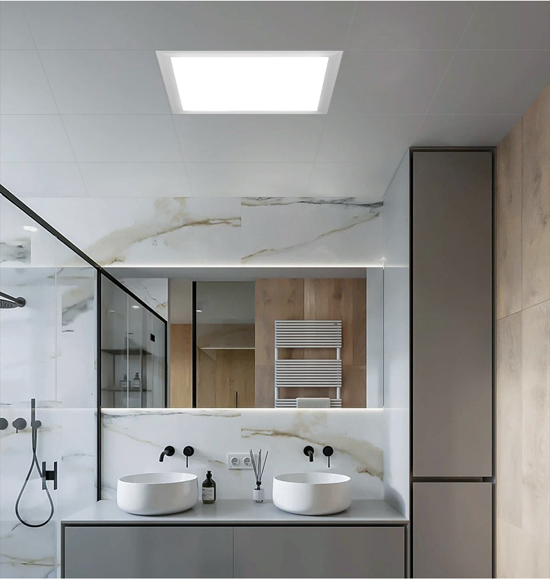 照明品质集成吊顶led平板灯卫生间厨房铝扣板嵌入式浴室厕所吸顶灯的