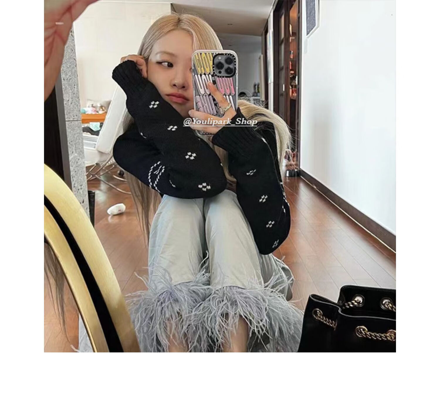 rose同款英文字母苹果13promax手机壳ipho 朴彩英rose同款字母手机壳