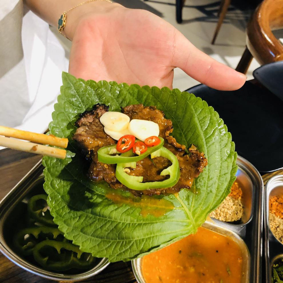 1斤东北辽宁新鲜苏子叶韩国烤肉绿色蔬菜嫩叶紫苏叶青菜顺丰500g