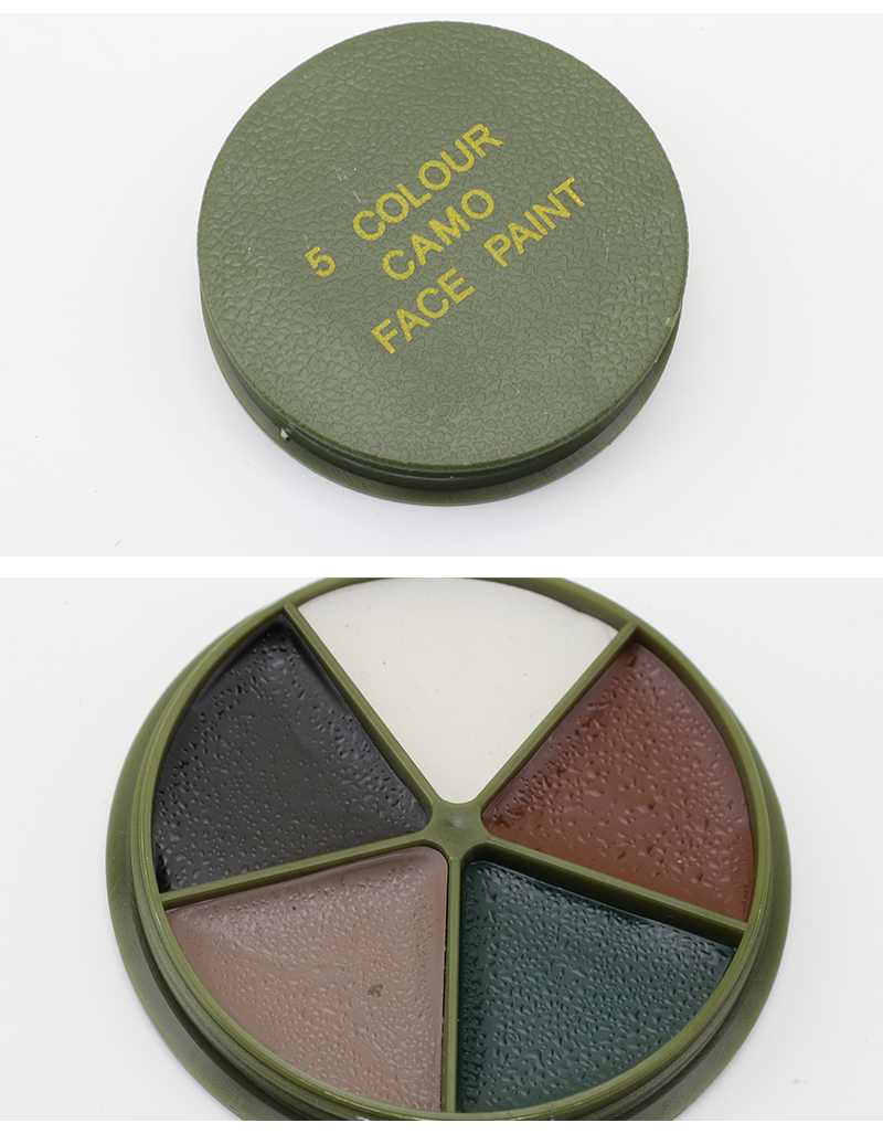 迪恪赛威三色油伪装油三色油彩三色仿生脸部伪装户外战术油涂脸化妆