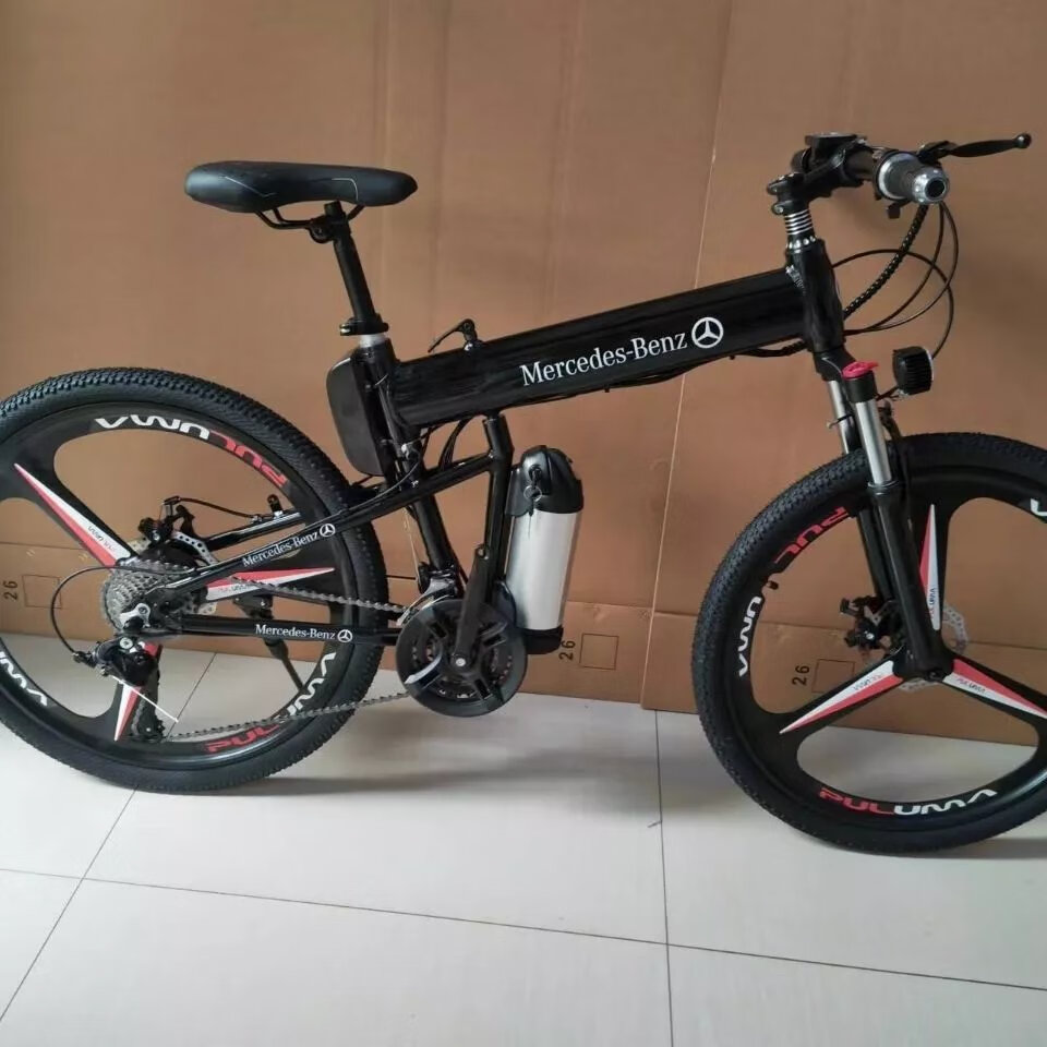 尚品仙谷l咖(gulka)26寸奔驰电动26寸奔驰电动山地车锂电池助力自行车