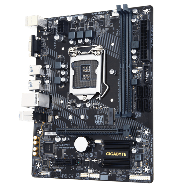 上海可发 全新 gigabyte/技嘉 b150m-vp b150m-wind1151 支持6 代7