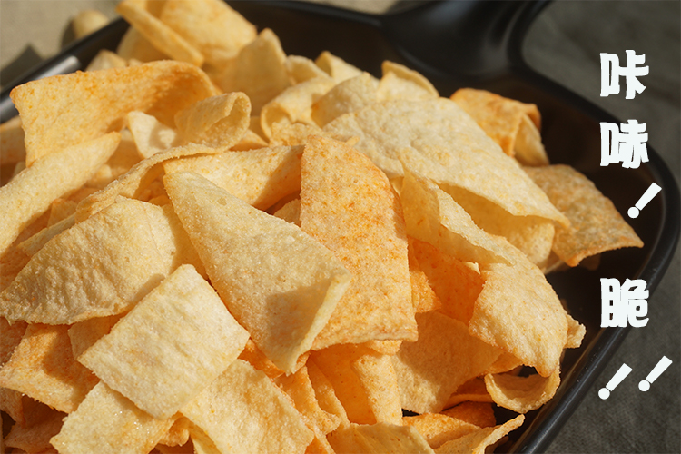 山药片薄片健康非油炸薯片解馋食品大包装香葱味4袋