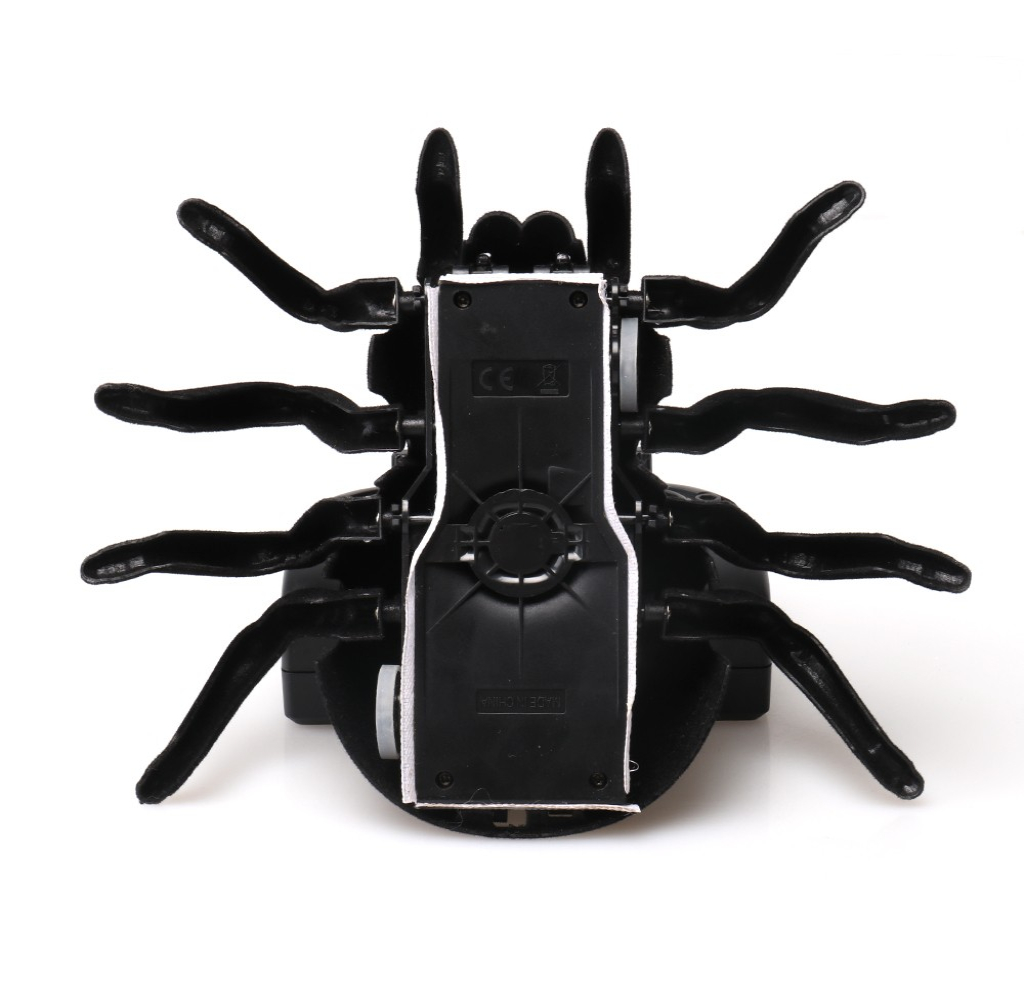 电动遥控蜘蛛动物逗猫狗整人抖音同款仿真昆虫侠爬行机器人男孩儿童