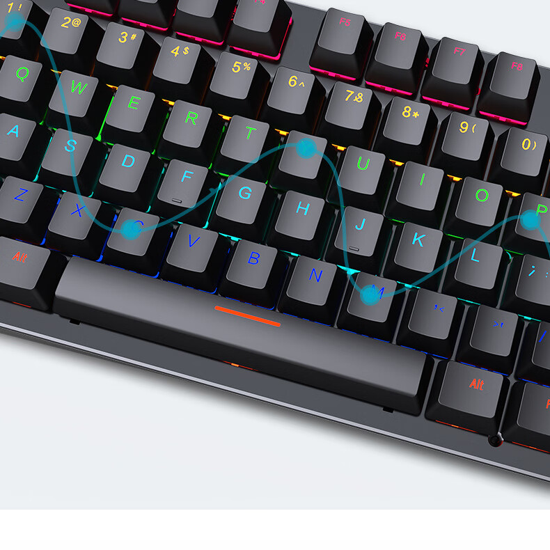 雷蛇(razer) 雷蛇(razer)机械键盘 有线青轴办公键盘电竞 朋克电脑