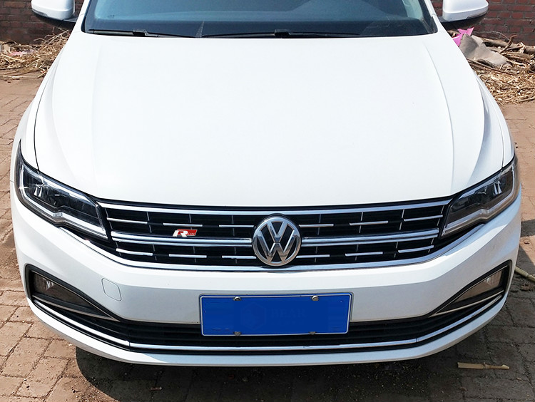 适用于大众16-21款全新宝来改装饰中网亮条宝来中网亮条前脸装饰贴