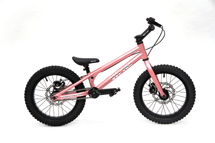 2022新款攀爬自行车bmx vine-16寸前后碟刹儿童攀爬自行车整车街攀
