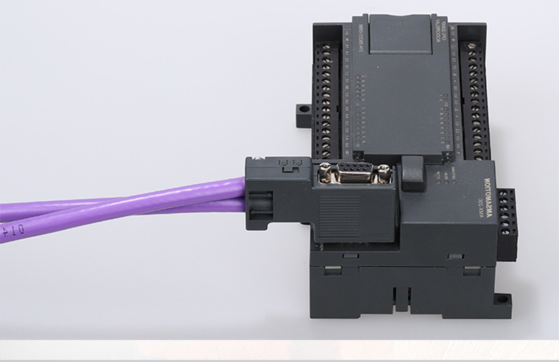 dp总线连接器兼容西门子profibusdp接头485插头6es79720ba12可开发票0