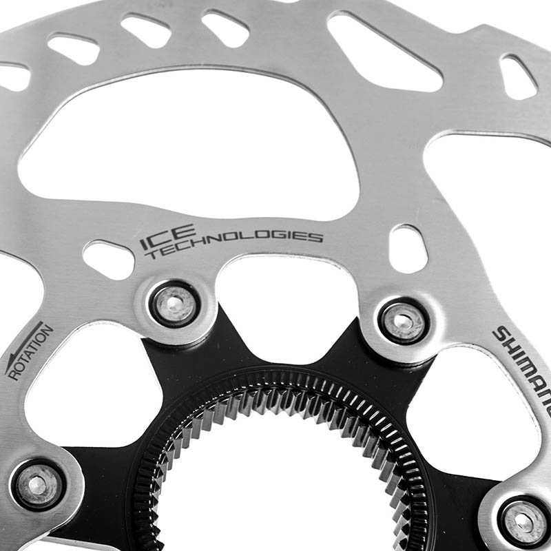 禧玛诺碟刹盘片160/三明治金属ice散热公路山地刹车盘片 160mm【图片