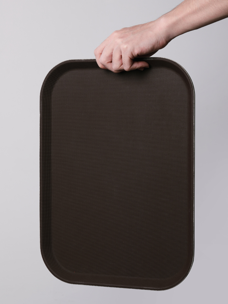 托盘塑料餐托盘 防滑塑料托盘长方形圆形茶水酒吧ktv饭酒店用品餐具