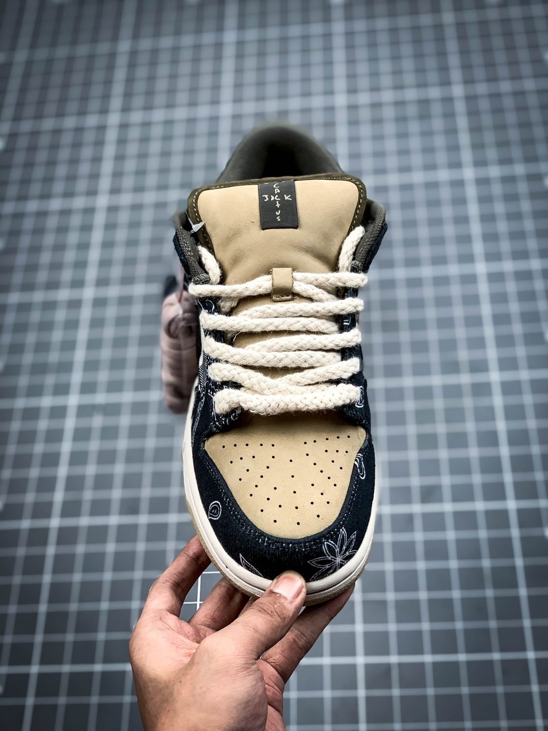 【官方自营旗舰店】ts联名dunk sb腰果花低帮板鞋双层可撕经典男女鞋