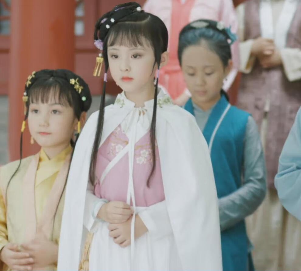 儿童舞蹈演出服小戏骨红楼梦林黛玉同款贾宝玉服装87版话剧服儿童古装