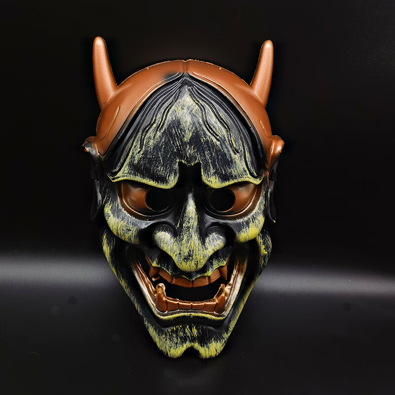 官方旗舰 般若面具百鬼夜行般若面具全脸cos成人男日本鬼武士鬼脸日式