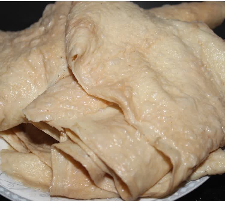 湘西豆腐皮湖南特产豆皮干货千张皮农家自制油豆皮干油皮凉拌火锅