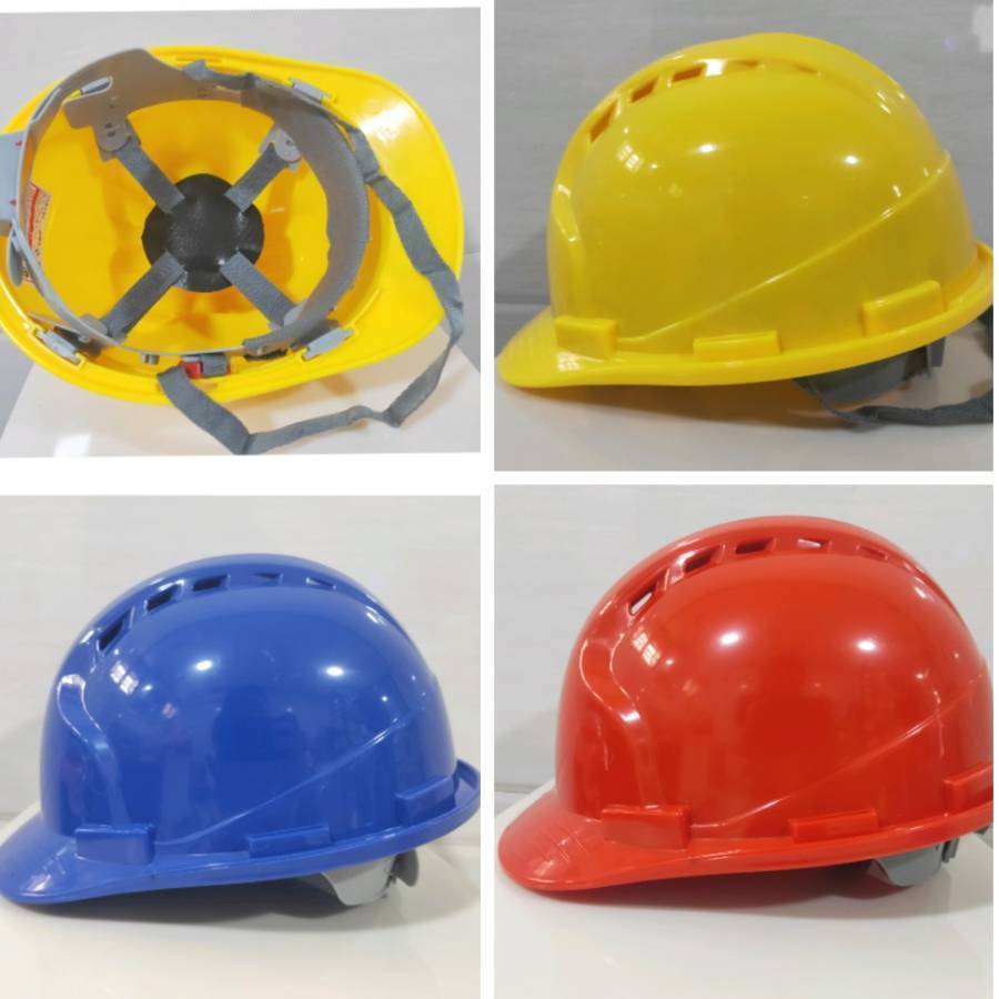 【精选】安全帽abs工地领导建筑加厚高强度防砸劳保工程防尘帽可头盔