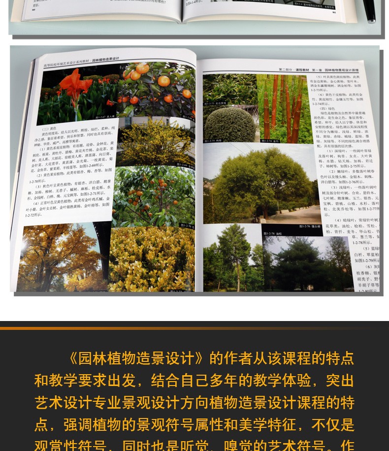 《园林植物造景设计 园林艺术 园林建筑设计书籍 园林景观 天津大学