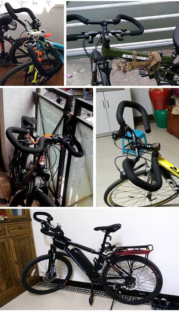 公路自行车副把 自行车蝴蝶把31.8车把25.