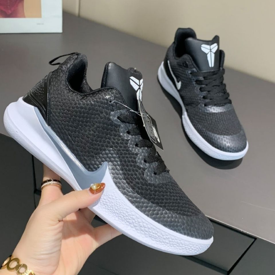 旗舰官方同款莆田曼巴精神篮球鞋nba湖人黑金kb5战靴运动青少年学新疆