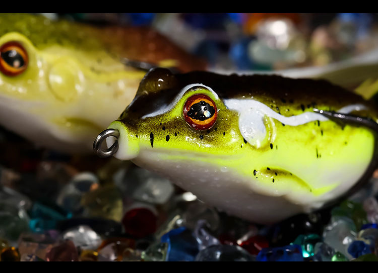 新款打黑路亚雷蛙黑鱼专杀远投生假饵钓鱼青蛙路亚饵淡水鱼饵 9颜色