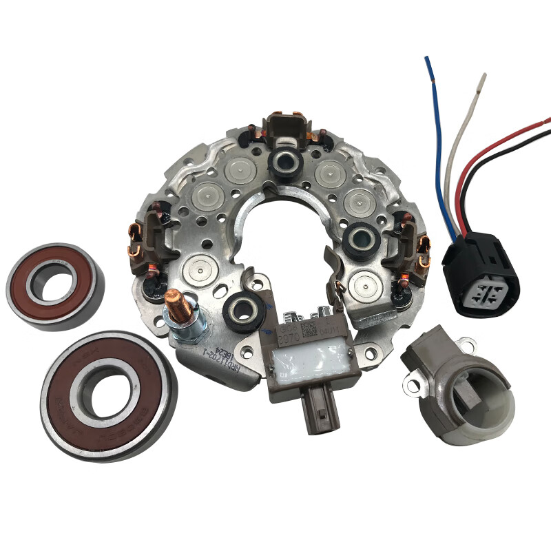 适用于本田七代九代雅阁crv新思域歌诗图汽车发电机调节器整流器1只