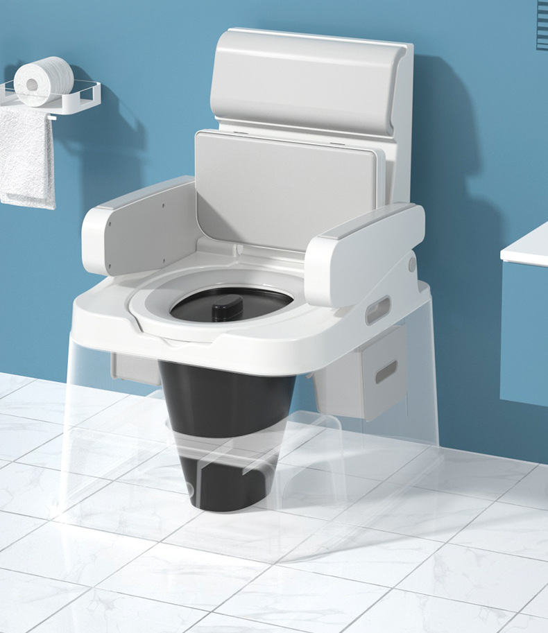 顺丰到家可移动马桶免安装家用老年洗澡椅坐便器塑料孕妇室内简易蹲厕