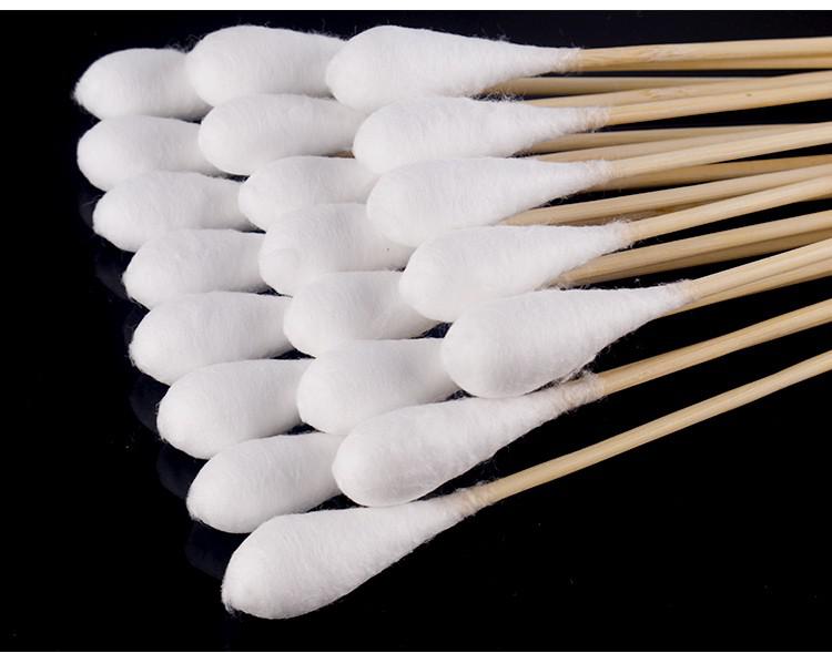 一次性棉棒大号加长20cm用专用大头长杆木棒15cm小头棉签妇科家用20cm