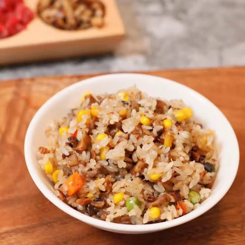 炒糯米饭温州瑞安手工即食冷冻早餐夜宵糕点心饭团一包190克5包装 190