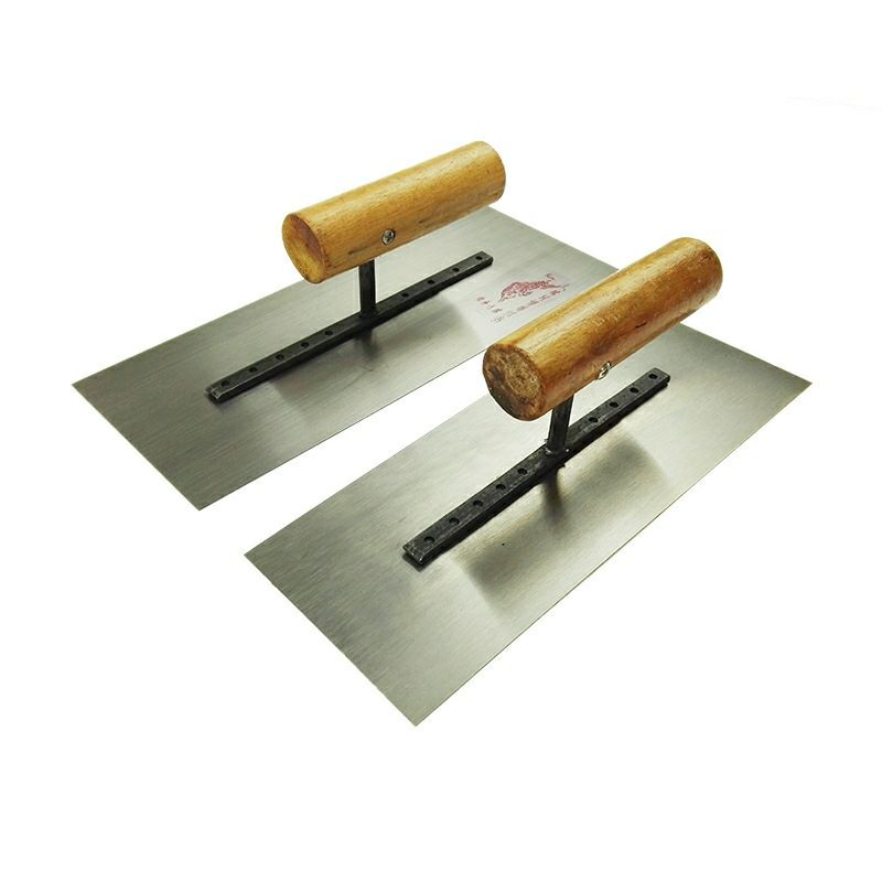 现货现发不锈钢抹泥板大小抹泥刀批灰刀猛钢铁抹子收刮腻子油灰刀油木