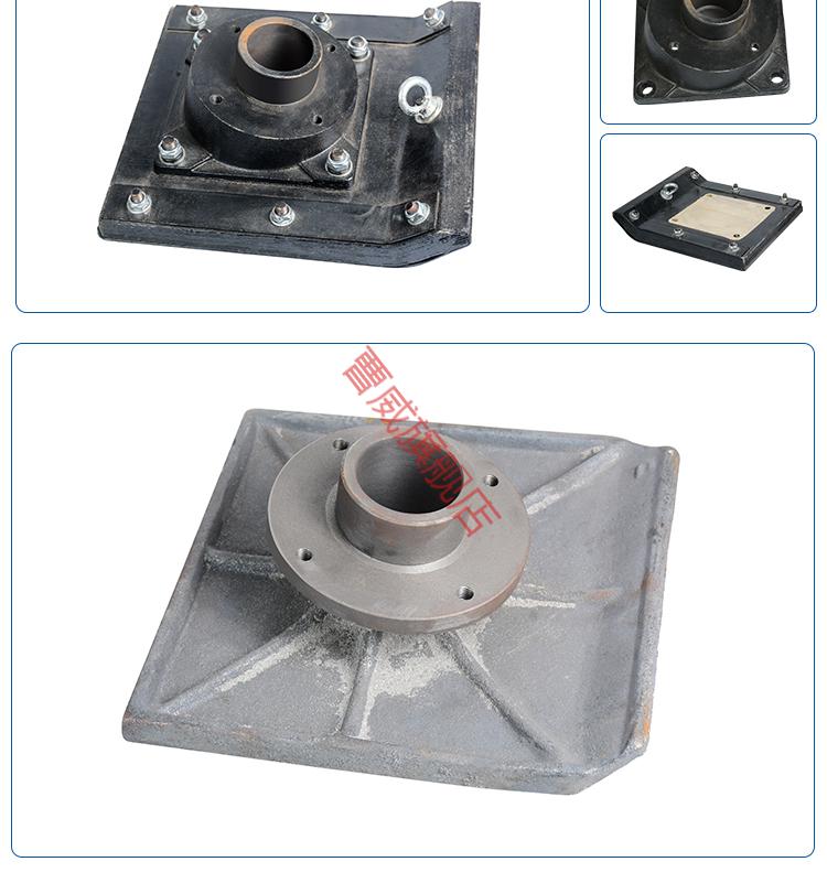 冲击夯配件 冲击夯加厚夯板 冲击夯夯板 冲击夯底板 冲击夯底座 加厚