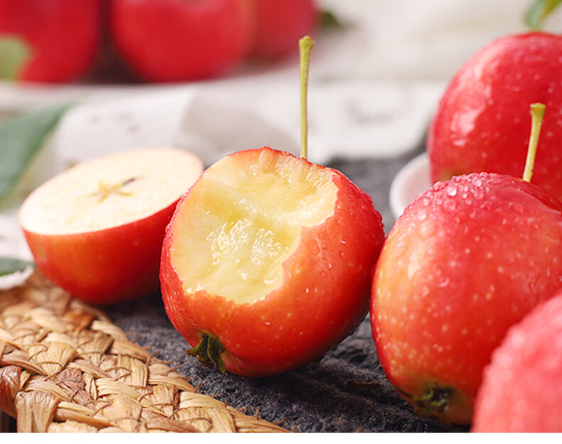 鸡心果东北海棠果沙果糖心小苹果孕妇酸甜多汁新鲜水果 5斤