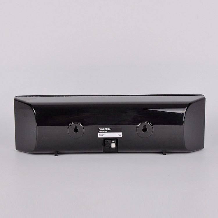 1中置音箱 家用迷你桌面小型无源音响 金正sm9108中置音箱一支【图片