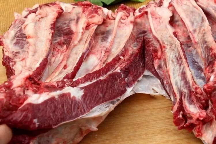 新鲜牛肋条肉生牛肉牛肋排肉剔骨牛排肉去骨农家散养黄牛肉清真昌隆