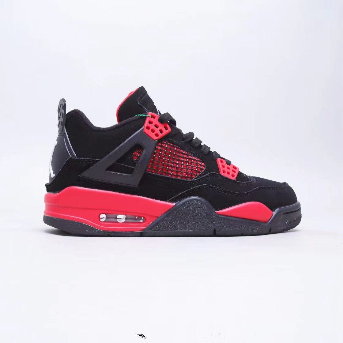 纯原乔4鞋黑水泥男女鞋中帮经典复古休闲运动文化aj4篮球鞋 白色 36