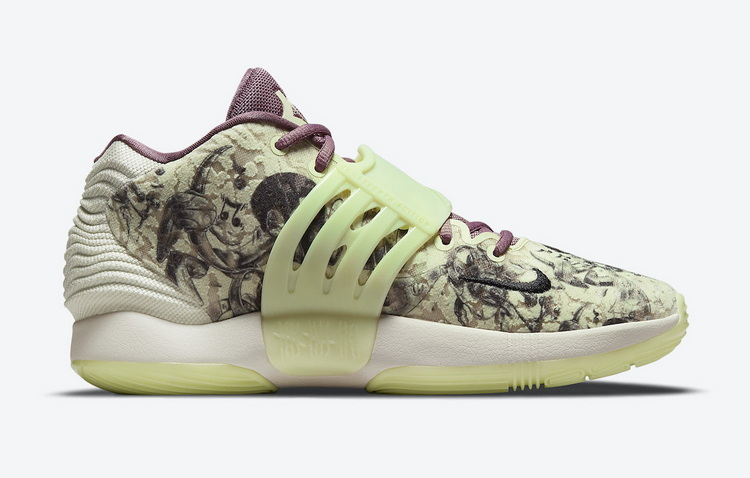 耐克杜兰特14代篮球鞋zoom kd14ep气垫缓震实战球鞋cz0170-10优品