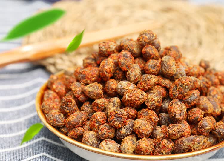 邳州特产老盐豆子徐州香辣干盐豆睢宁草捂臭盐豆农家自制安徽酱豆 干