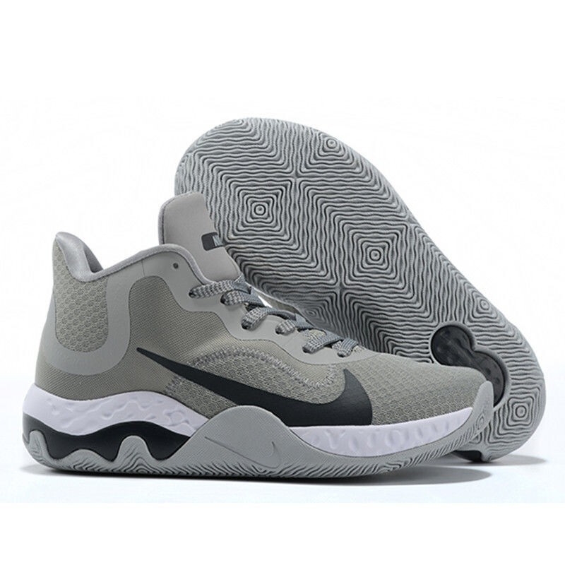 杜兰特kd6代篮球鞋trey6气垫减震防滑大底运动实战篮球鞋智起灰黑41