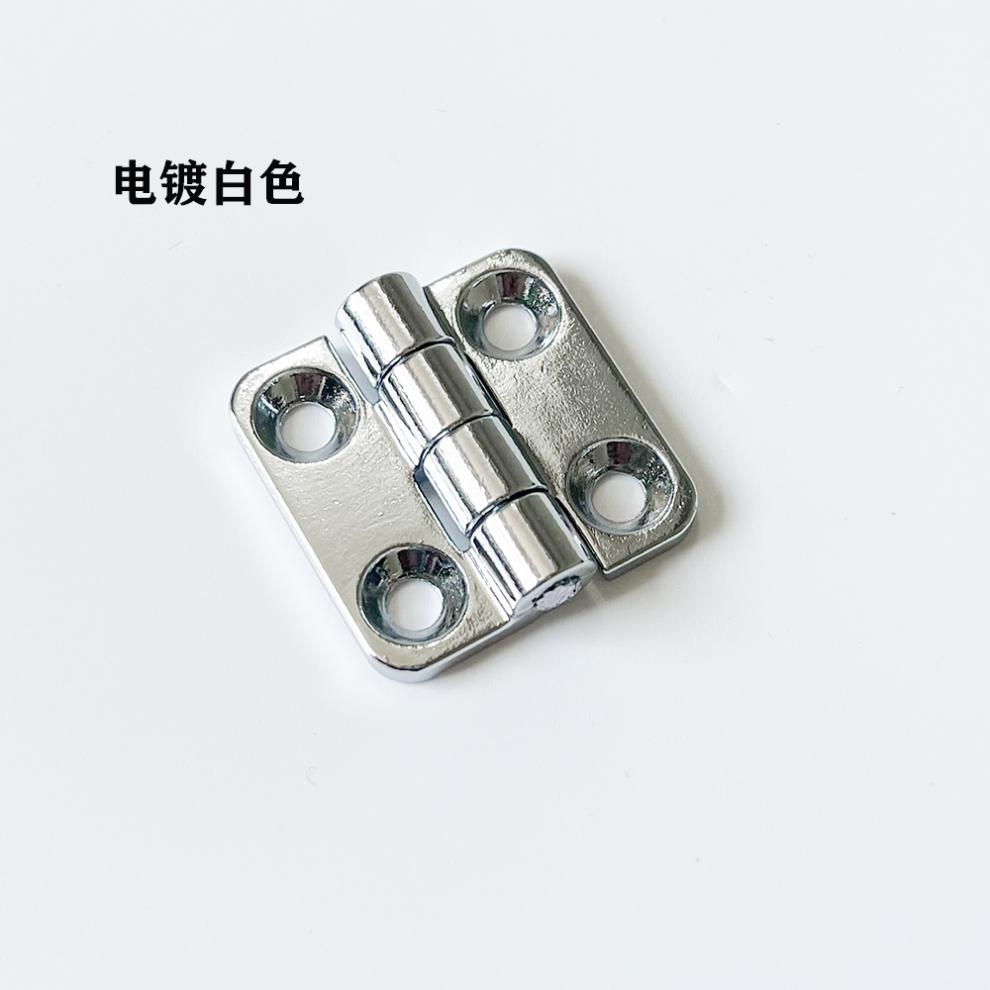合页孔距19*18韩国铰链外形30*30铰链hl135 cl30*30白色锌合金【图片