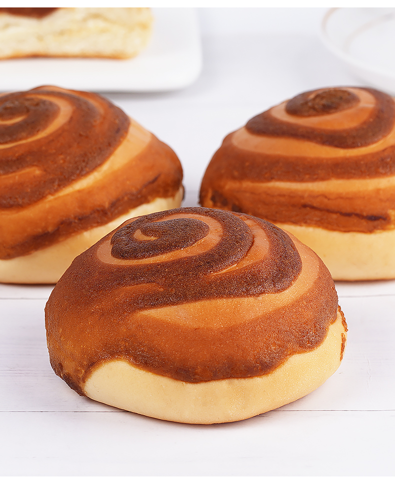 枚整箱手撕面包奶香营养办公室下午茶代餐小面包 焦糖咖啡卷60g*15枚