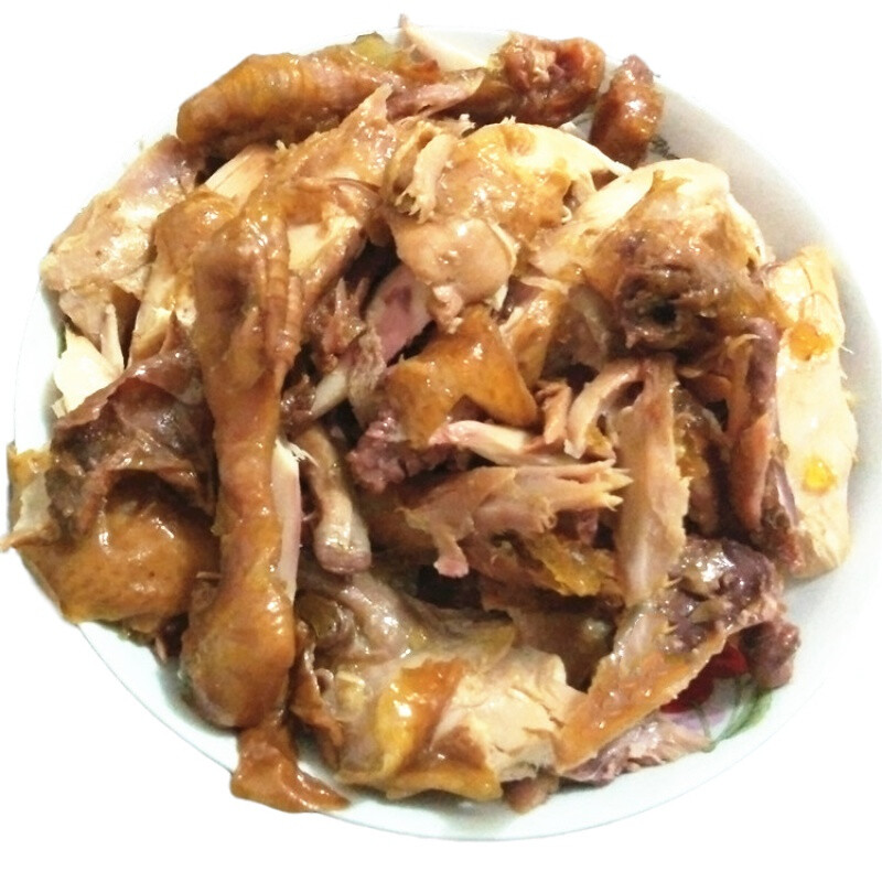 五更炉熏鸡500g袋装山东聊城特产熟食烧鸡扒鸡肉清真 1只【图片 价格