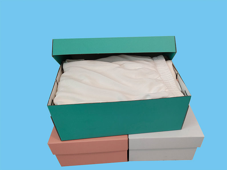 彩色鞋盒盖学生宿舍收纳鞋柜快递天地盖家居摆放印刷定制logo 灰色10