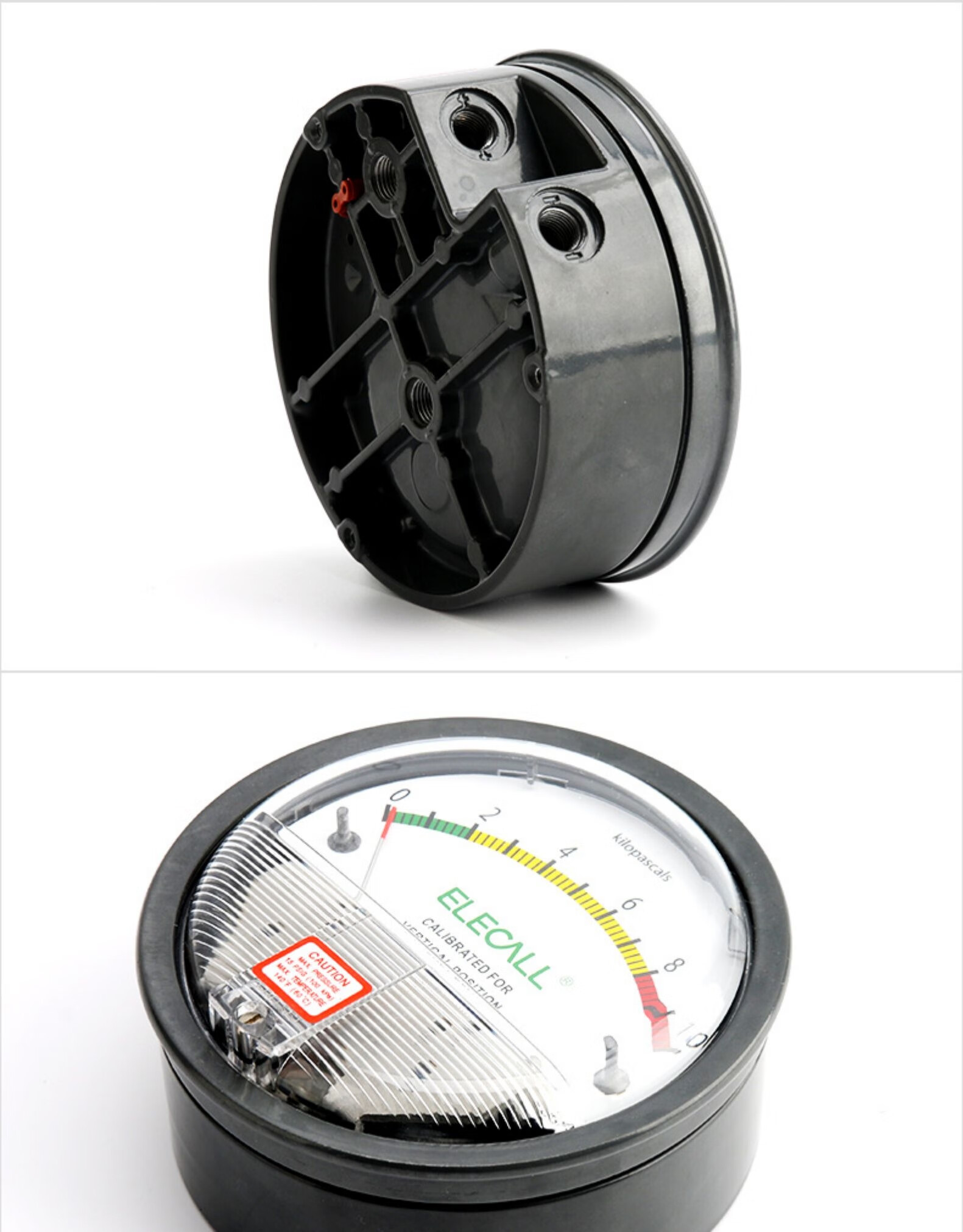 压力表差压表数显微压差计手持式微压计气压表检测仪压差计750pa工程