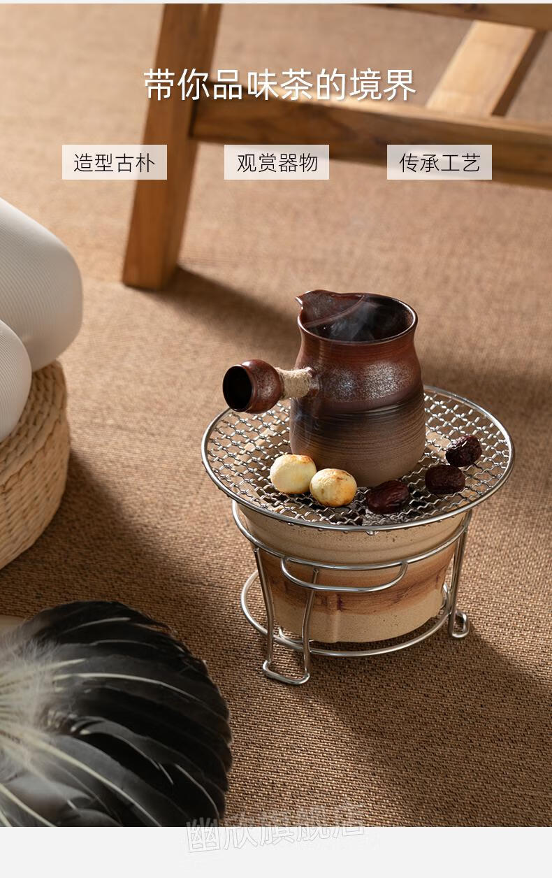 罐罐茶煮茶器 罐罐茶煮茶器茶具套装户外家用功夫小茶壶一人用陶瓷