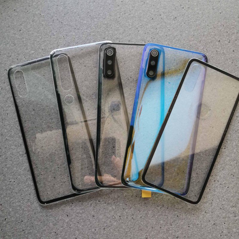 誉科创适用小米9cc9cc9pro9se玻璃后盖改装后壳探索版透明手机电池盖